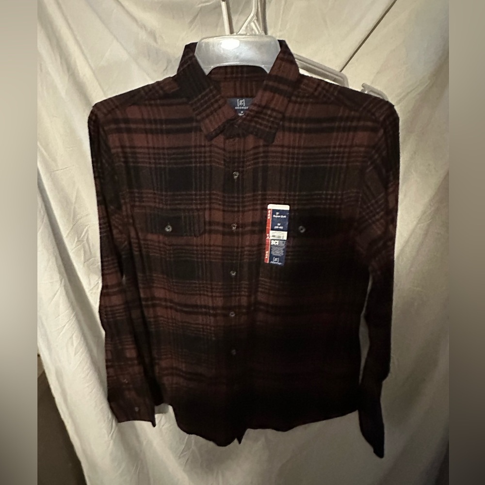 George brand flannel shirt